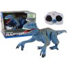 Dálkově Ovládaný Dinosaurus Velociraptor Zvuk Řevu Modrý
