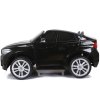 Dětské elektrické auto BMW X6M černé pro dva s dvoumístným sedadlem
