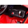 Dětské Elektrické Auto na Akumulátor BMW M5 S Rodičovskou Platformou, Červený Lakovaný