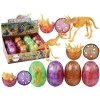 Dinosauří Vajíčko s Otevřítelnou Figurkou Žluté 4 Barvy 9 cm