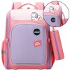Dívčí školní batoh s jednorožcem, nastavitelný hrudní pás, pastelově růžový, 21L, 39cm