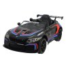 Elektrické auto BMW M6 GT3 pro děti s dálkovým ovládáním, černé - 3 až 6 let, 45W motory