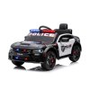 Elektrické Auto Dodge Charger Police Černý