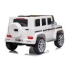 Elektrické auto Mercedes G500 bílé s akumulátorem