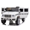 Elektrické auto Mercedes G500 bílé s akumulátorem