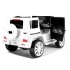 Elektrické auto Mercedes G500 bílé s akumulátorem
