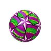 Fialový Gumový Míč se Zářivými Hvězdičkami 24 cm