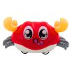 Interaktivní krab s natahovacím pohonem barevný jezdící