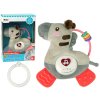 Interaktivní Vzdělávací Zebra Šedá Zvuk Melodie Kousátko Chrastítko