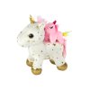 Jednorožec Plyšák Uspávač Ukolébavka Bílý S Hvězdami Sada