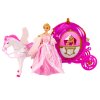 Kočár s Koněm Panenka Princezna Kočár Růžový Pegas Set