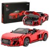 Konstrukční Stavebnice AutoRC 1:14 Audi R8 Spyder 1440 Kusů Rastar 93800