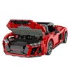 Konstrukční Stavebnice AutoRC 1:14 Audi R8 Spyder 1440 Kusů Rastar 93800