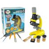 Mikroskop Pro Vědce Vzdělávací Sada Žlutá 100x 400x 1200x