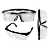 Nastavitelné Ochranné Brýle s Černým Rámem