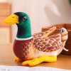 Plyšová Hračka Mazlíček Kachna Hnědo-Zelená 28cm