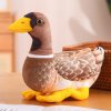 Plyšová hračka Mazlík Kachna Hnědožlutá 28cm