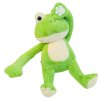 Plyšová Maskotka Mazlík Žába S Magnety Zelená 23cm