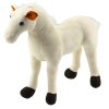 Plyšový Kůň Mazlíček Maskot Bílý 40cm x 37cm