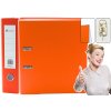 Pořadač Na Dokumenty A4/75mm Pákový Mechanismus Oranžový