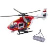 Požární Záchranářský Vrtulník Hák Nosítka Světla Zvuky 1:14