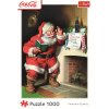 Puzzle - 1000 XMAS - Coca-Cola: Santa u krbu Trefl 10922