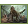 Puzzle - 4v1 - Nebezpeční dinosauři - Universal Jurassic World Trefl 34607