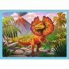 Puzzle - 4v1 - Výjimeční dinosauři - Trefl 34609