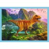 Puzzle - 4v1 - Výjimeční dinosauři - Trefl 34609