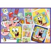 Puzzle - 4x250 - Bláznivý svět SpongeBoba - Trefl 13342
