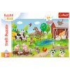 Puzzle 24 maxi Bobaski a Zvířata Trefl 14372