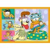 Puzzle 4v1 Garfield Miluje Lasagne Trefl 34673