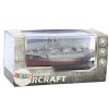 RC Stříbrná Vojenská Loďka na Dálkové Ovládání 15cm