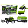 Sada Farmářských Vozidel Traktor Kombajn Cisterna Náves