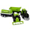 Sada Farmářských Vozidel Traktor Kombajn Cisterna Náves