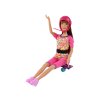 Sada Panenek Lucy Růžová Koloběžka Skateboard Helmy