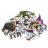 Sada Samolepek Pro Děti S Dinosaury 4-7cm 50ks