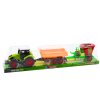 Sada Zemědělský Traktor s Kippením Vlekem a Krmným Vozem