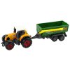 Sada Zemědělských Strojů Traktory s Přívěsy a Kombajn