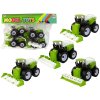 Sada Zemědělských Vozidel Zelené Traktory 4 Ele