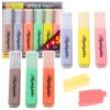 Sada Zvýrazňovačů Pastelové Barvy Na Poznámky 6 ks