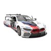 Stavebnice Auto Rastar RC 1:18 BMW M8 GTE Bílé 66 Dílů