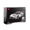 Stavebnicový Model RC Auto Rastar 1:8 Audi R8 3322 Dílů