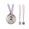 Stříbrná Medaile Druhé Místo Ocenění Trofej Zinková 6,5cm