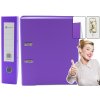 Šanon na Dokumenty A4/75mm Páka Fialový