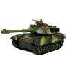 Velký dálkově ovládaný tank R/C 2,4 Ghz Světla Zvuky Střelby Zelený
