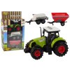 Velký Traktor LED Světla Zvuky 2 Stroje Farma Set