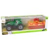 Zelený Traktor s Oranžovým Kultivátorem Pohonem pro Děti