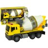 Žlutý otočný míchač betonu Zvuk Světla 1:16