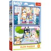 Puzzle - 2x24 - Veselá Bluey - BBC Bluey Trefl 34446